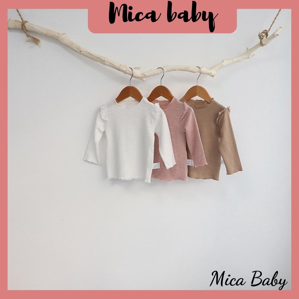 Bộ quần áo kèm turban nơ cao cấp chất cotton Bbamma cho bé gái Mica baby QA10