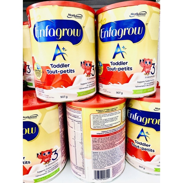 SỮA ENFAGROW CANADA 907gr SỐ 3 (SẴN VỊ MILK)