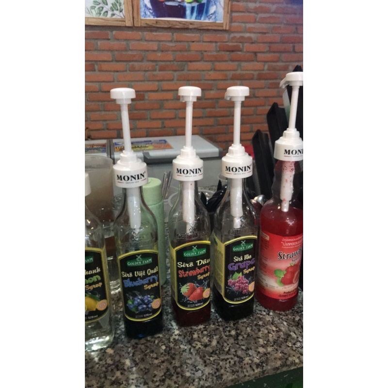 Vòi bơm siro MONIN 10ml đa năng pha chế