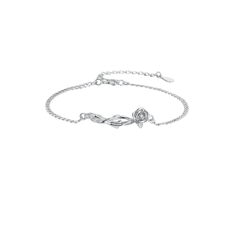 Cặp Vòng Tay Hoa Hồng Thời Trang Cho Cặp Đôi