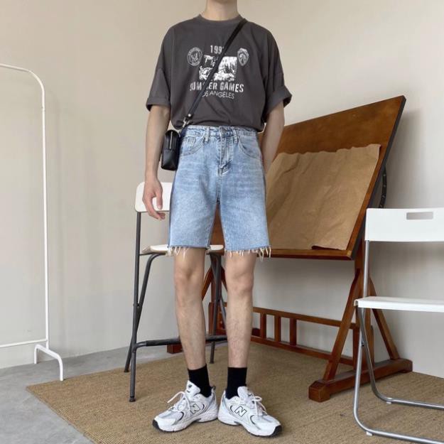 Short jean 1 line giá ưu đãi