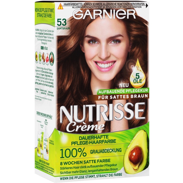 Thuốc nhuộm tóc Garnier Nutrisse creme Đức