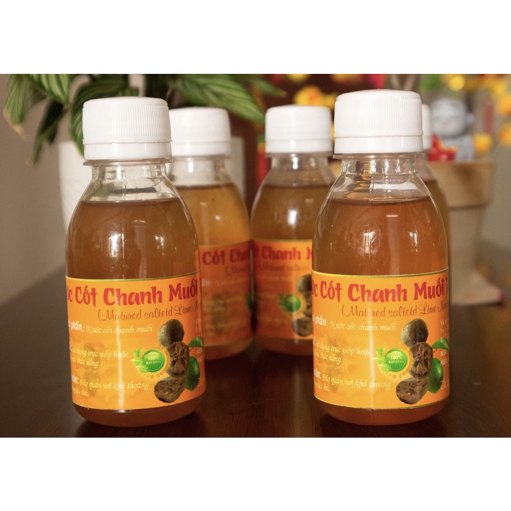 Nước cốt chanh muối Quy Nguyên 122ml