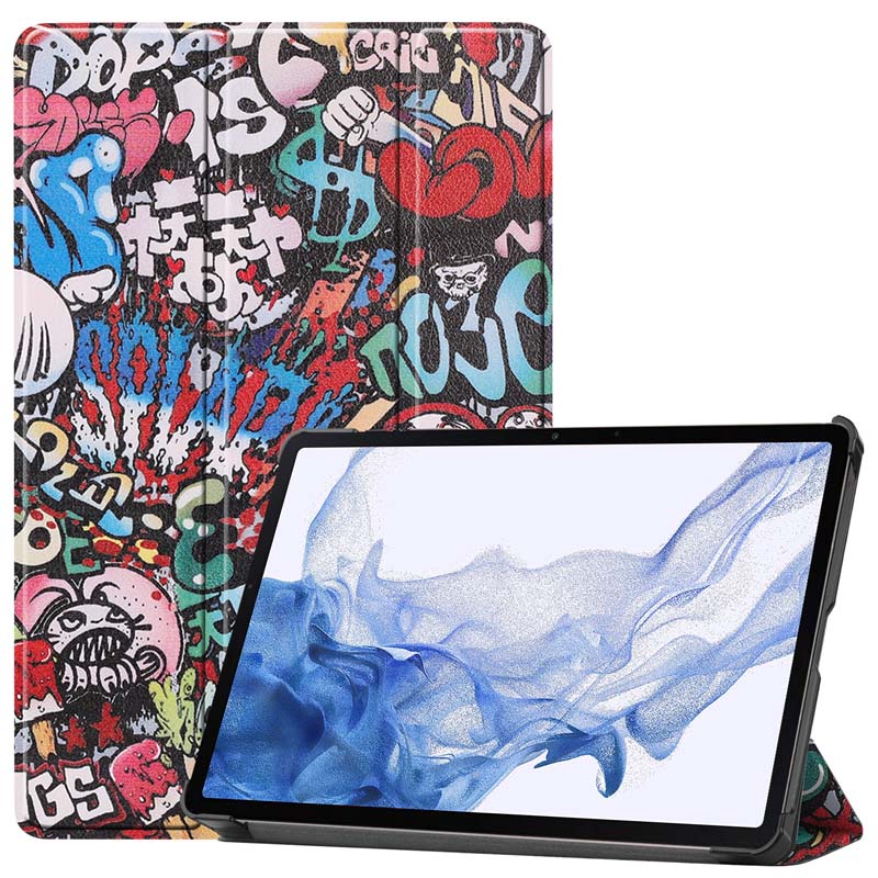 Ốp Máy Tính Bảng Nắp Gập Dễ Thương Cho Samsung Galaxy Tab S8 SM-X700 X706 S7 SM-T870 T875 T876