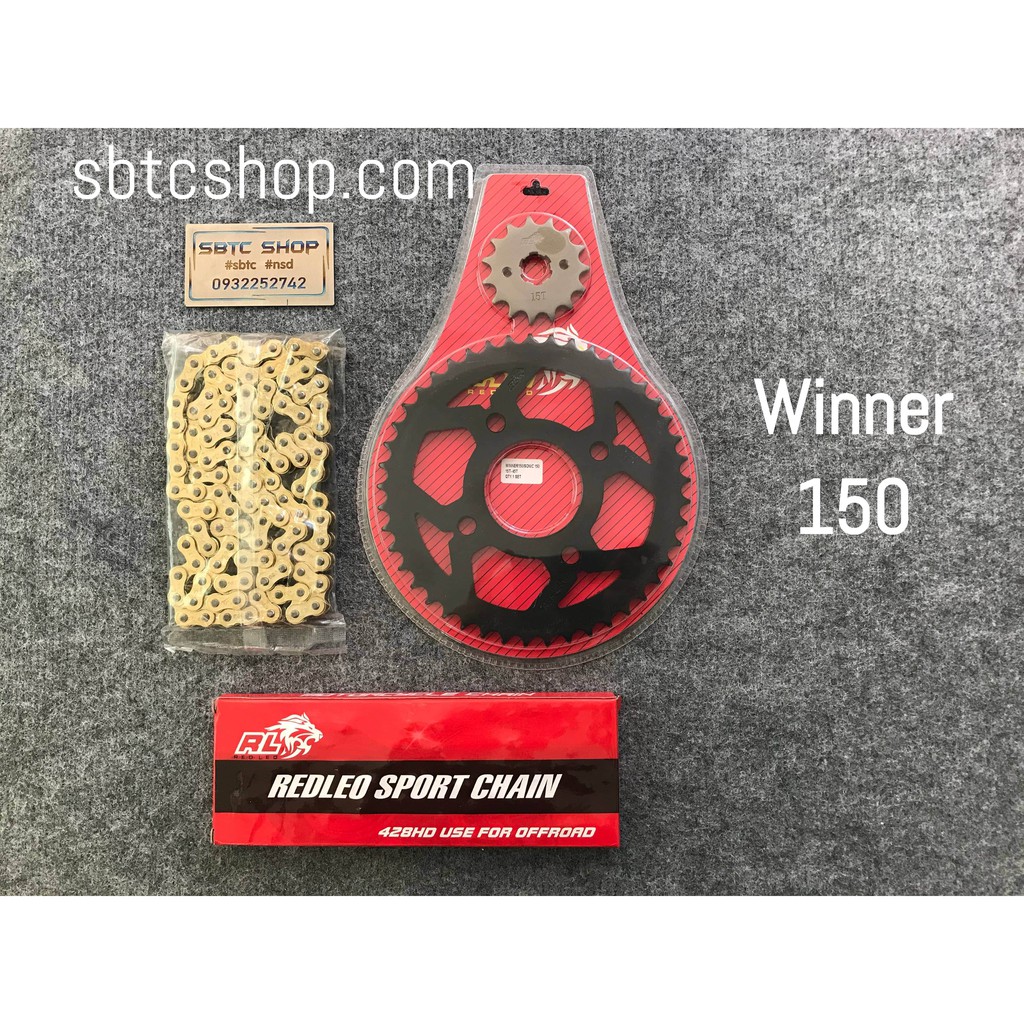 Nhông sên dĩa NSD REDLEO Winner chính hãng