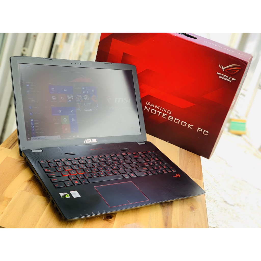 Laptop Asus Rog GL552VX, i7 6700HQ 8G SSD128+1000G Vga rời GTX950M 4G Full HD Full Box Giá rẻ