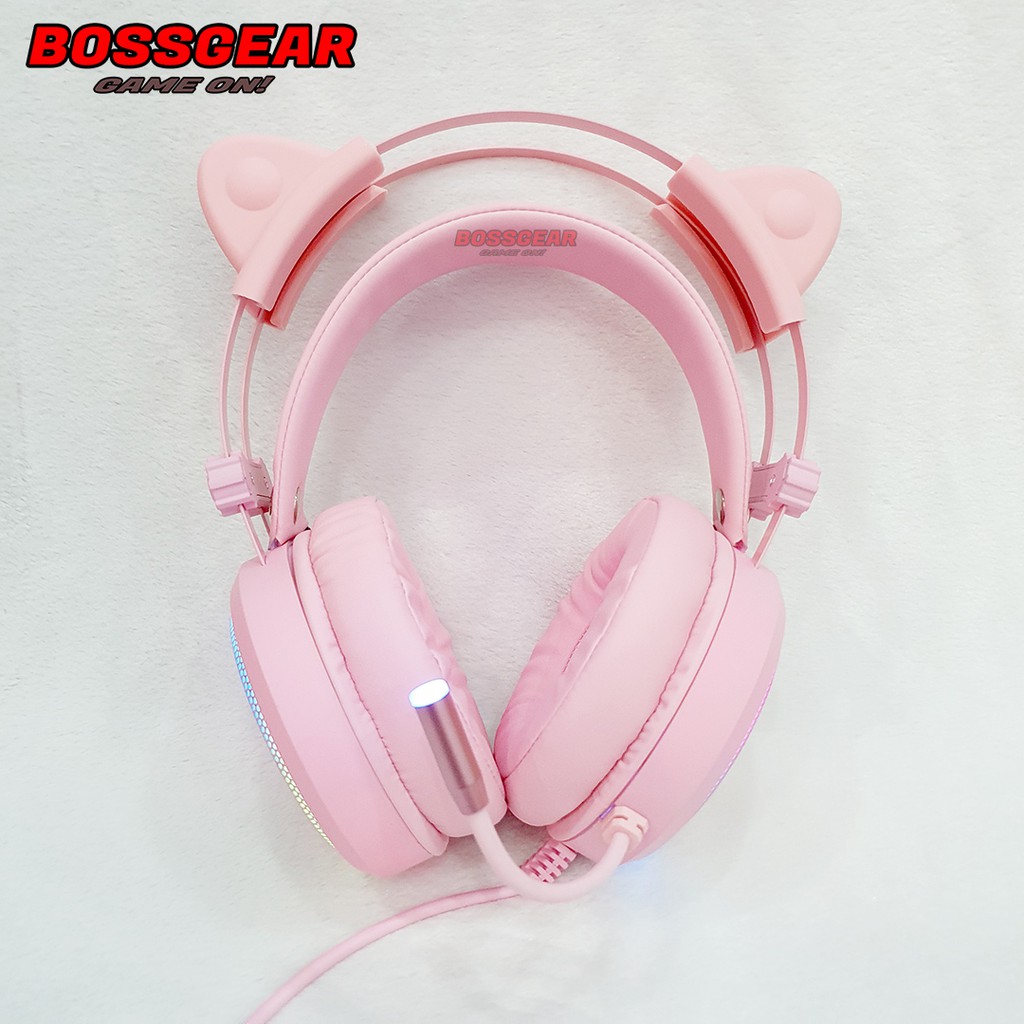 Tai nghe Gaming E-Dra EH412 Pink ( Màu hồng, âm thanh vòm 7.1, LED RGB, Vành tai lớn) | WebRaoVat - webraovat.net.vn