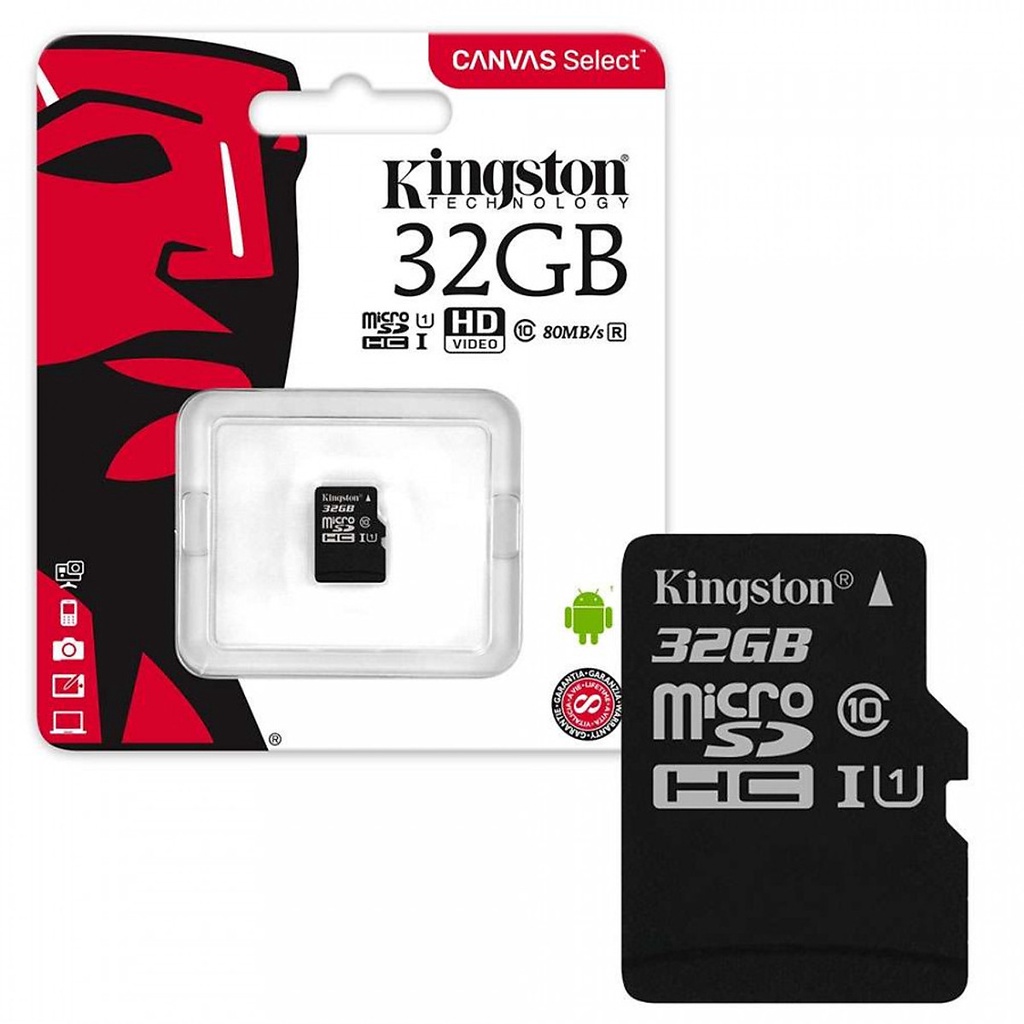 Thẻ nhớ 32Gb Kingston Class 10