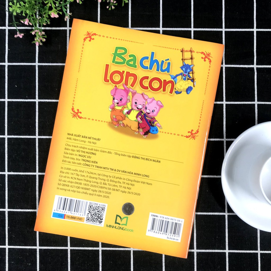 Sách - Ba Chú Lợn Con | BigBuy360 - bigbuy360.vn