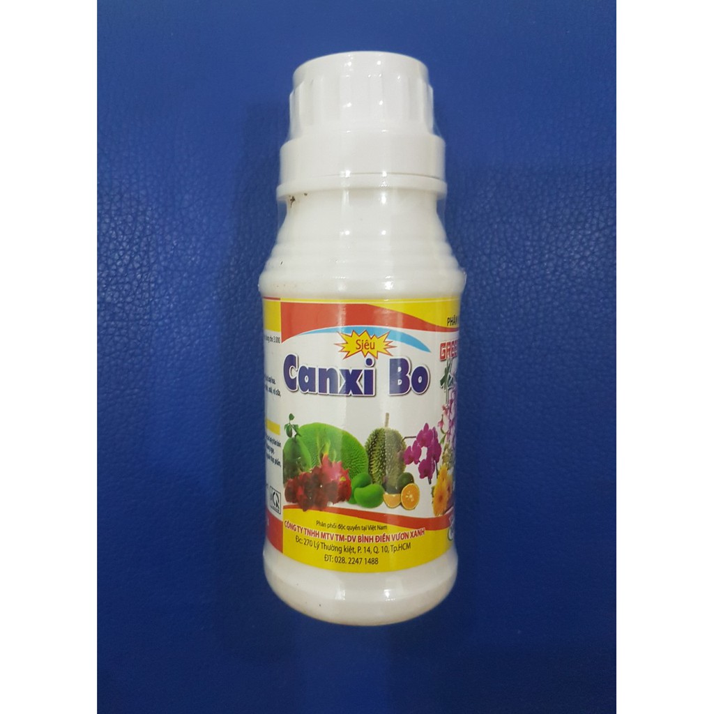 Phân vi lượng canxi-bo giảm rụng hoa rụng trái chai 100ml