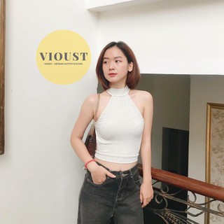 Áo Yếm Cổ Lọ Hở Lưng