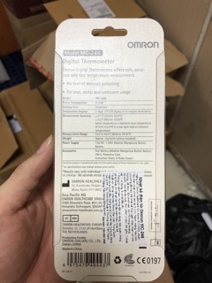 Nhiệt Kế Điện Tử Omron MC-246