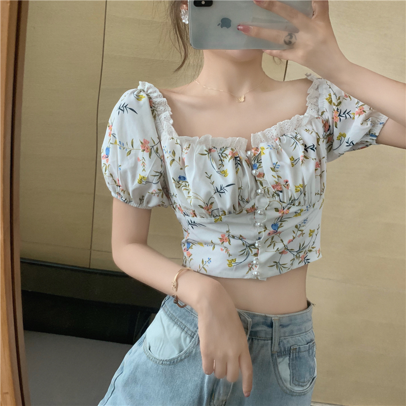 Áo Kiểu Thời Trang Phong Cách Retro Đáng Yêu Cho Nữ | BigBuy360 - bigbuy360.vn