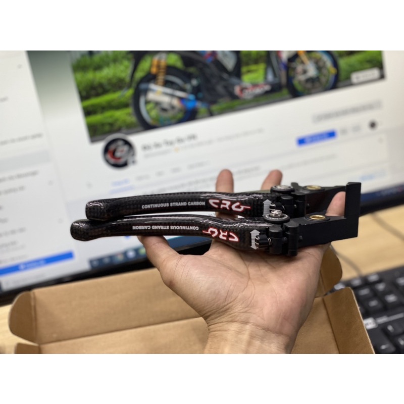 Tay Phanh CRG Carbon Chính Hãng Cho SH2012-2022-SH300-350i