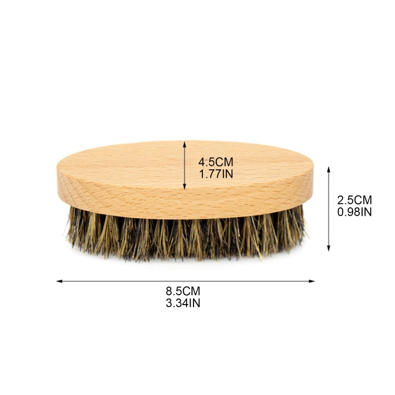 ✿ Lược Chải Râu Đầu Mềm Hình Oval Dành Cho Nam Giới