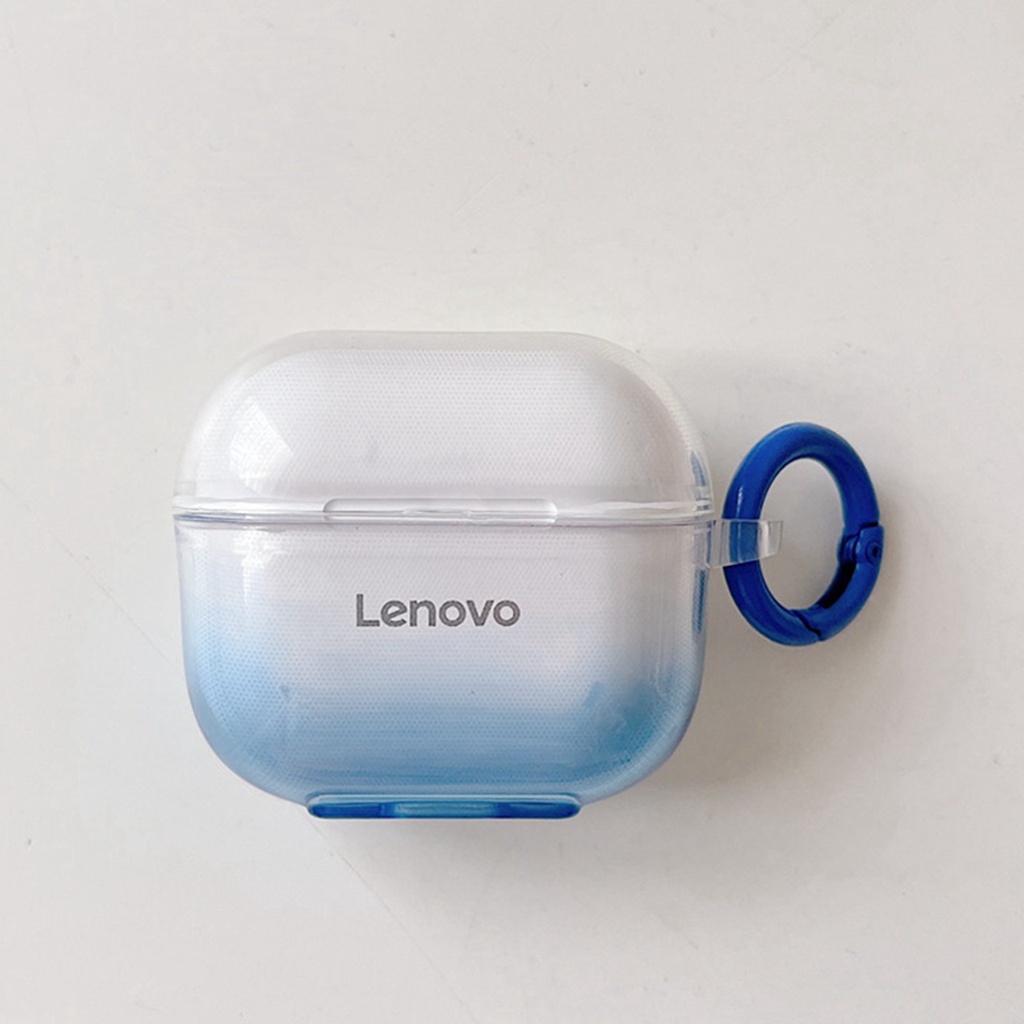 Vỏ Bảo Vệ Hộp Sạc Tai Nghe Lenovo LP40 Pro LP40S LP40 LP80 Kết Nối Bluetooth Không Dây Bằng TPU Mềm Màu Gradient Đơn Giản