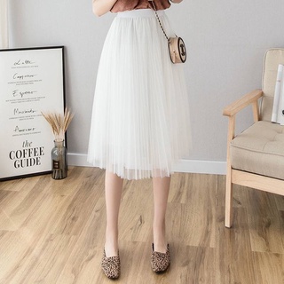 [Jamela Store] Chân váy xếp ly midi