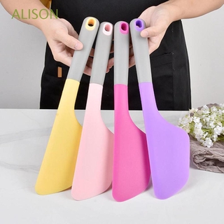 Phới trộn bột làm bánh bằng silicon nhiều màu sắc đáng yêu 34cm