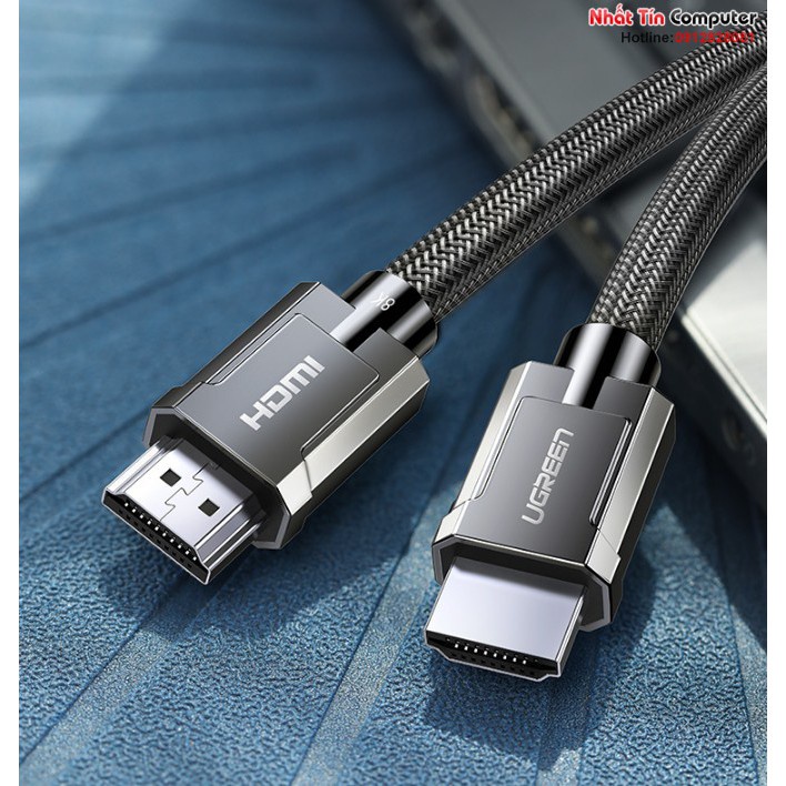 Cáp HDMI 2.1 Ugreen 70321 dài 2M độ phân giải 8K/60Hz Cao Cấp