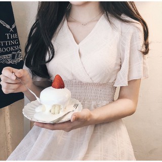 Đầm Cotton Thô Bo Eo