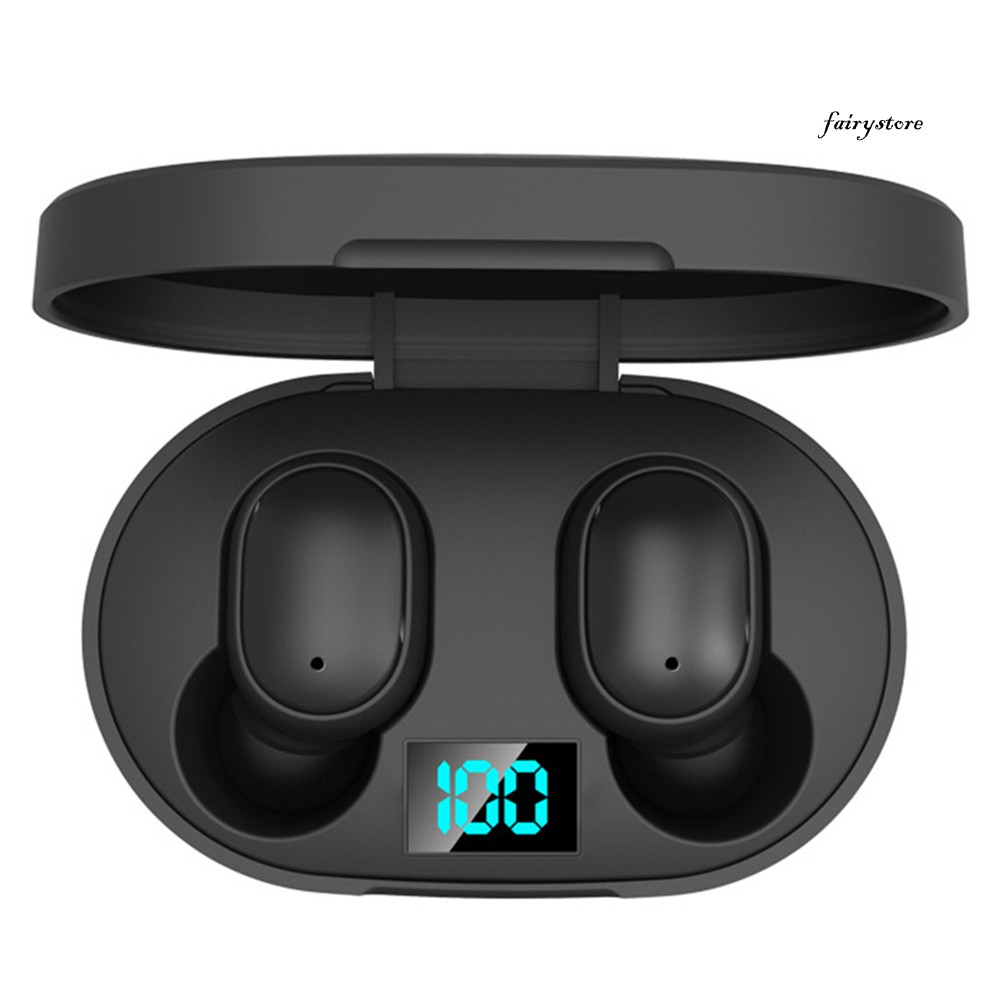 Tai Nghe Nhét Tai Kết Nối Bluetooth 6d V5.0 Không Dây Âm Thanh Stereo V5.0