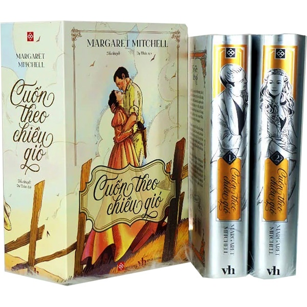 Sách Boxset Cao Cấp Cuốn Theo Chiều Gió - Bản Dịch Mới (Bộ 2 Tập)