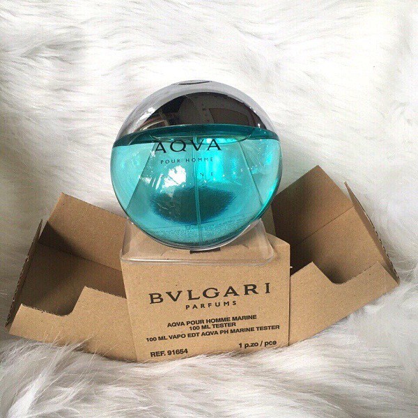 Nước hoa nam Tester Bvlgari Aqva Pour Homme Marine EDT (100ml)