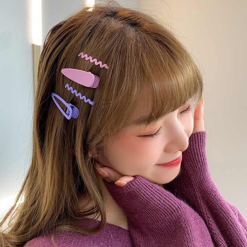 Kẹp Tóc Nhỏ Nhắn Màu Sắc Dễ Thương Xinh Xắn Dành Cho Nữ