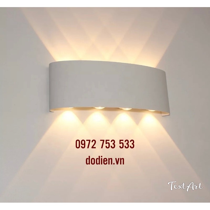 Đèn Led Hắt Tường 8mắt - 8w