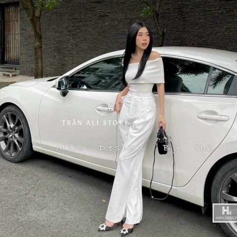 Áo bẹt vai tặng kèm khuy X không tay chất thun tăm siêu co dãn nhiều màu vanmiushop