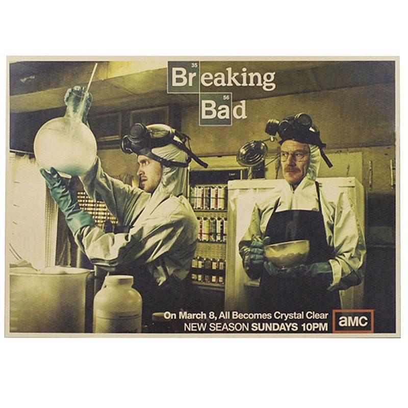 Poster Phim Break Bad Trang Trí Quán Cà Phê