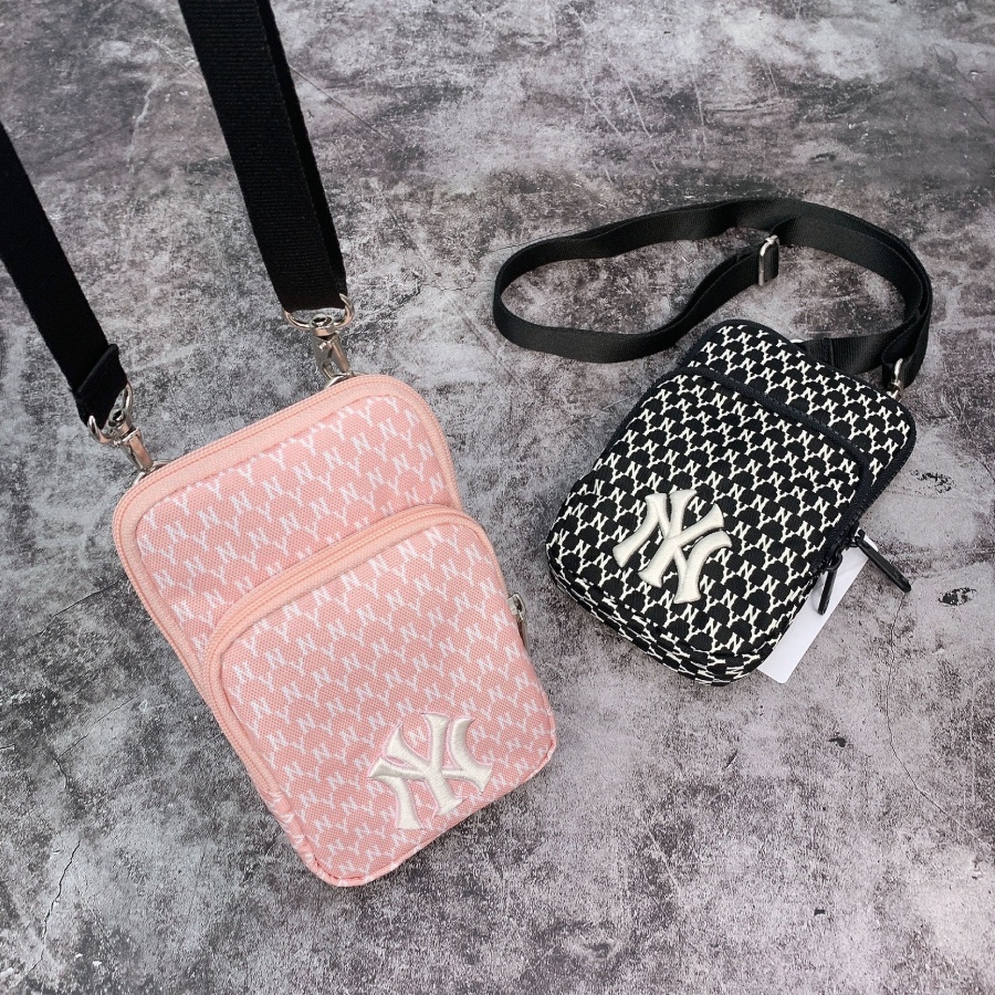 Túi Đeo Chéo MLB NY Monogram Mini Cross Bag B226  Full Tag Code