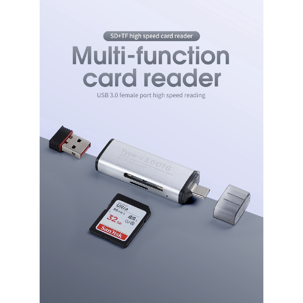 Đầu đọc thẻ nhớ KUULAA đa năng với USB 3.0 | BigBuy360 - bigbuy360.vn