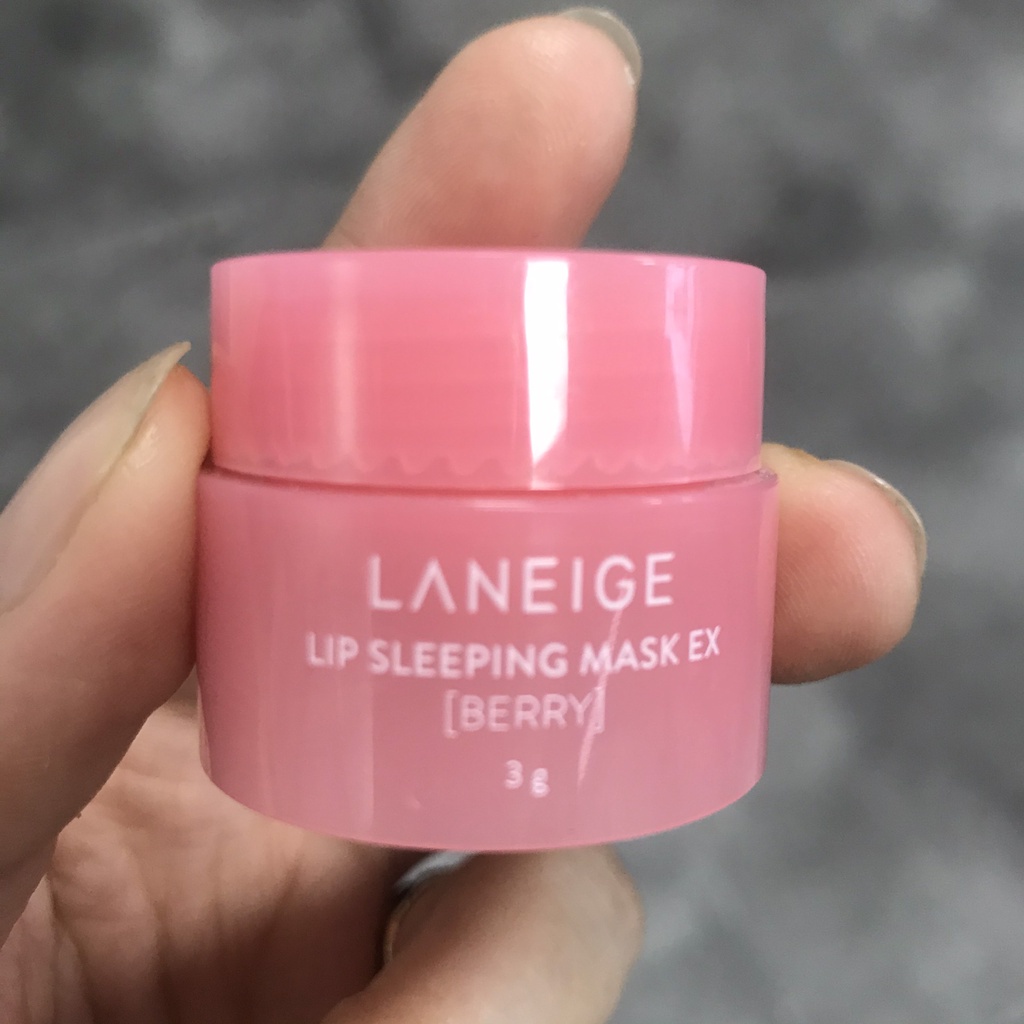 Son dưỡng môi Lane﻿ig﻿e Lip Sleeping Mask Berry 3g hồng