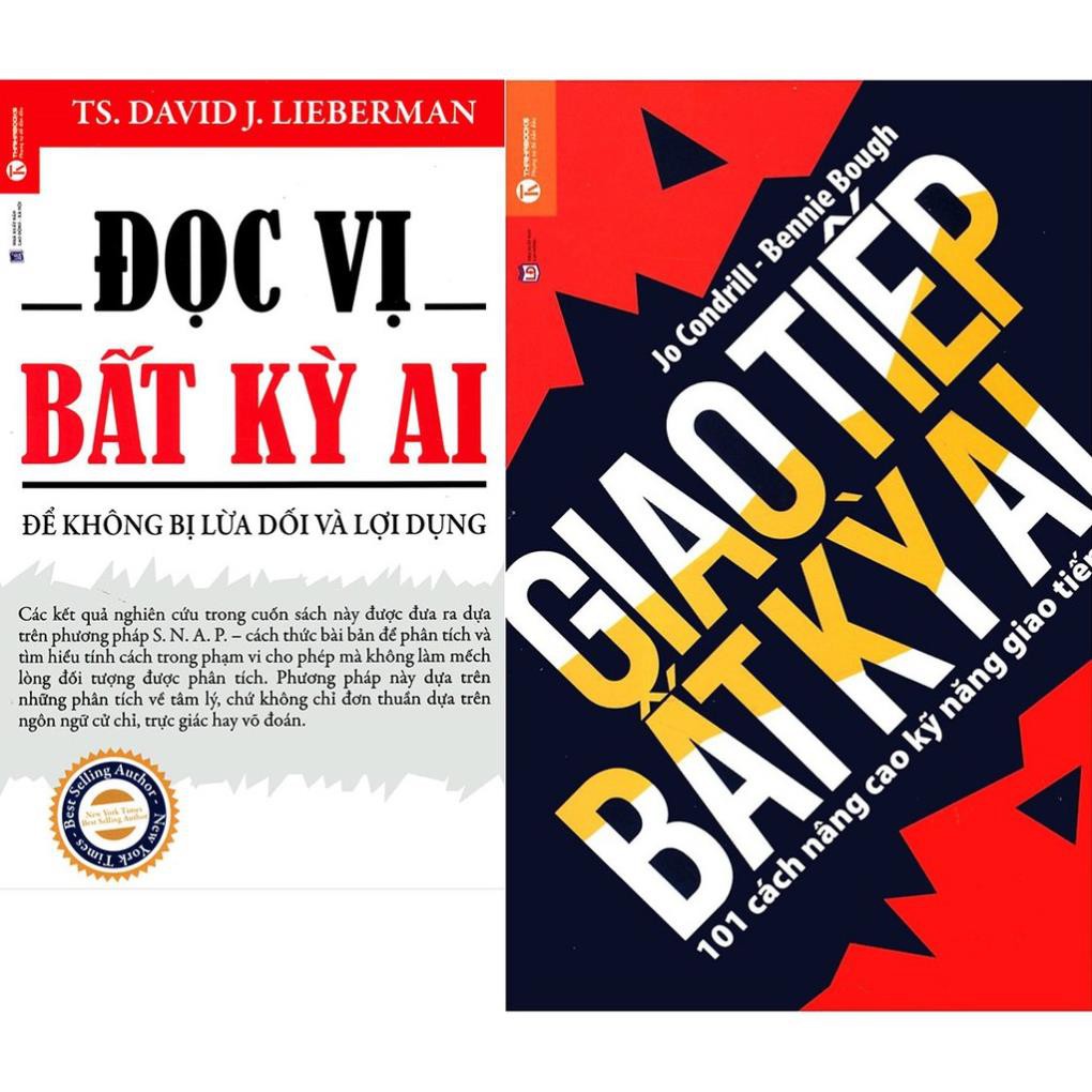 Sách - Combo 2 cuốn Đọc Vị Bất Kỳ Ai + Giao Tiếp Bất Kỳ Ai [Thái Hà Books]