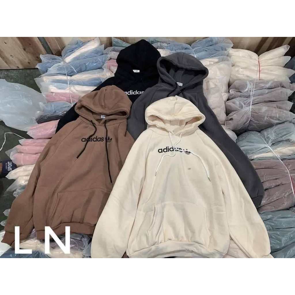 Áo hoodie nam nữ form rộng Chữ Adi unisex đủ màu,Áo nỉ hoodie Nam/Nữ dáng rộng [Ảnh thật/video] | BigBuy360 - bigbuy360.vn