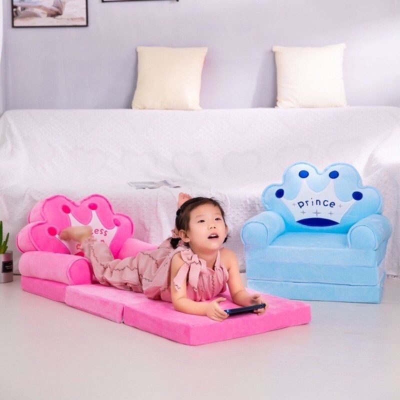 [Hàng Loại 1] Sofa Giường - Ghế Đệm Hình Thú Cho Bé Hàng Đẹp