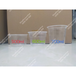 100 THỐ 500 - 600 - 700ml (Mỏng)