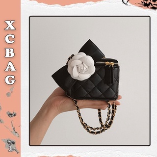 [FREESHIP + QUÀ TẶNG] Túi hộp vuông đeo chéo nữ XC-117 size nhỏ kèm nơ hoa, túi công sở đi chơi đi làm