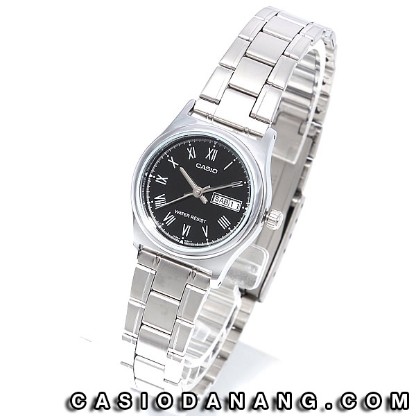 Đồng hồ nữ dây kim loại Casio chính hãng Anh Khuê LTP-V006D-1BUDF (25mm)