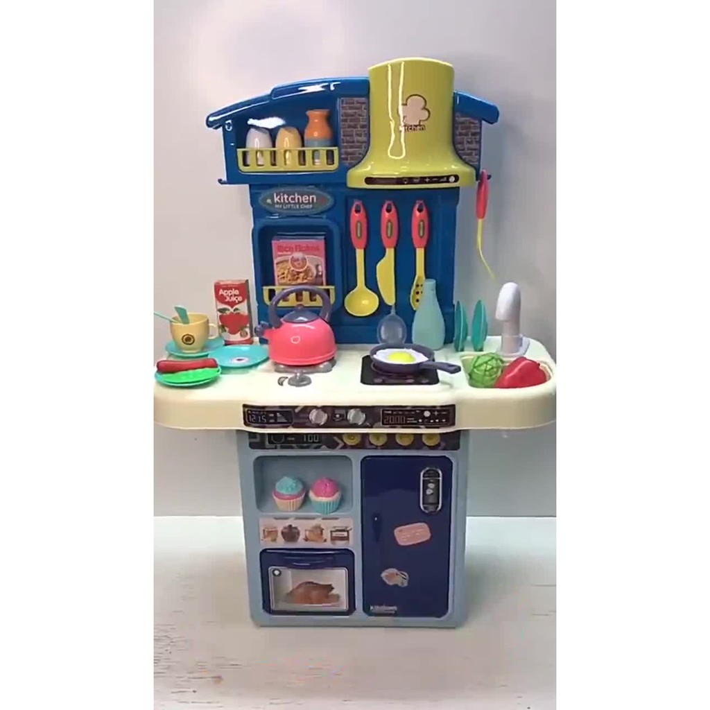 ĐỒ CHƠI NHÀ BẾP, Nấu ăn cao 62cm, hiệu ứng khói