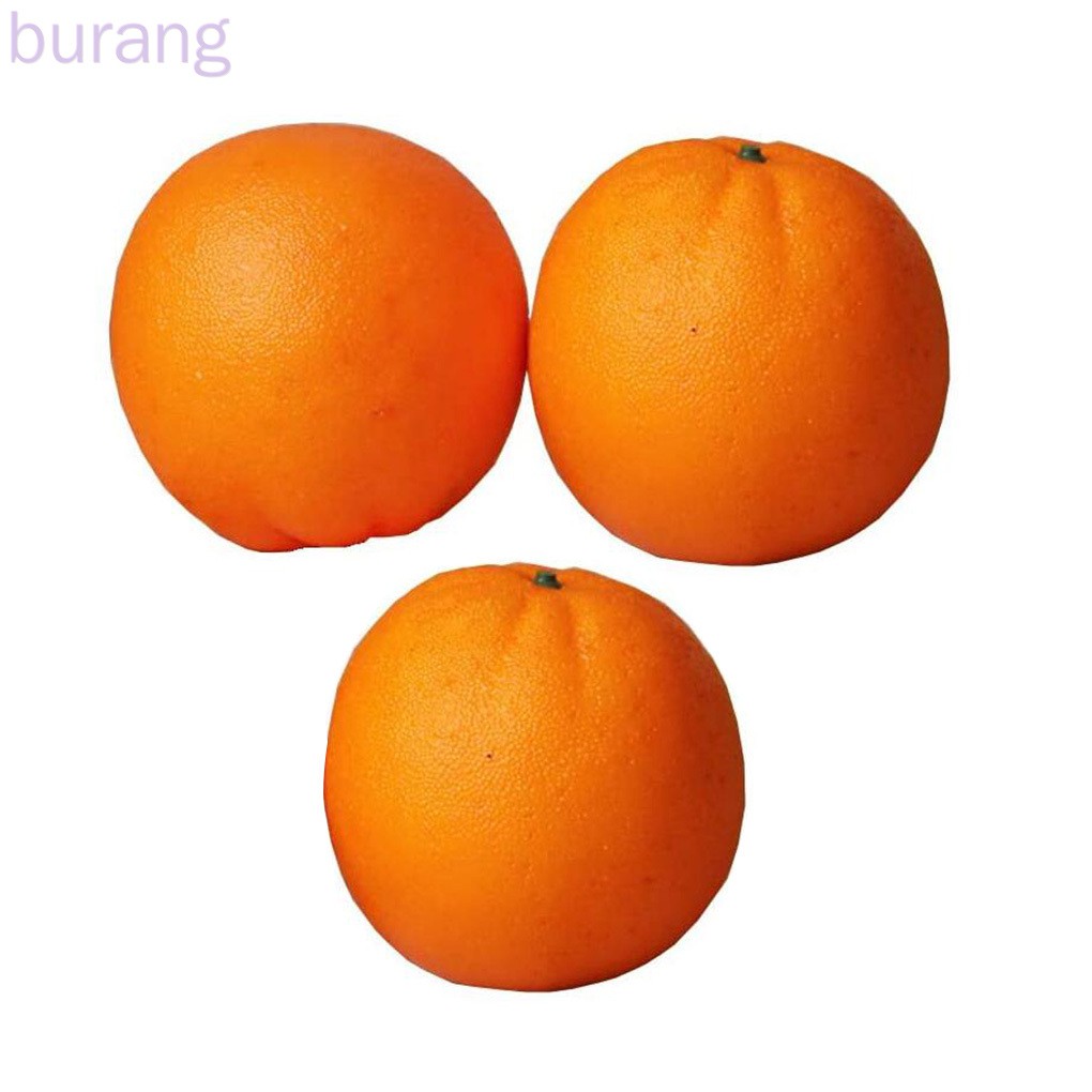 Set 3 quả cam giả dùng để trang trí
