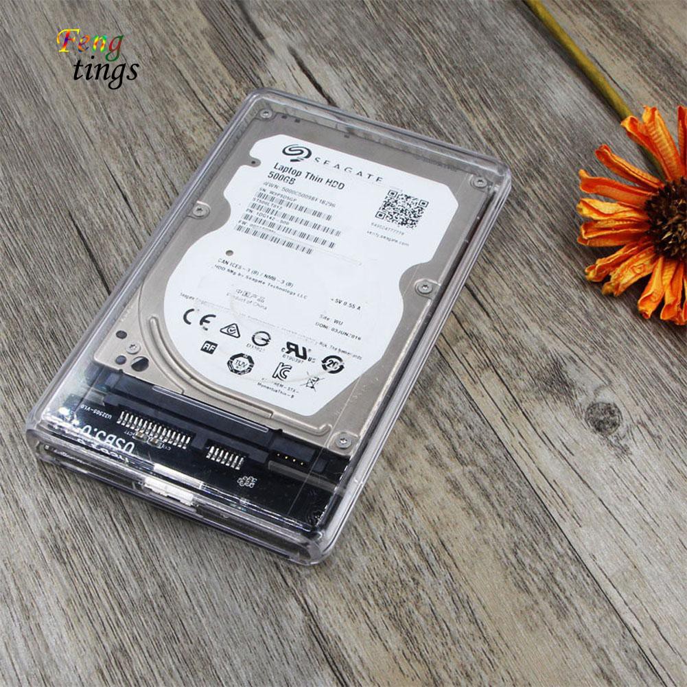 Vỏ Đựng Ổ Cứng Ngoài 2.5 Inch Sata Sang Usb3.0 Hdd Ssd Chất Lượng Cao