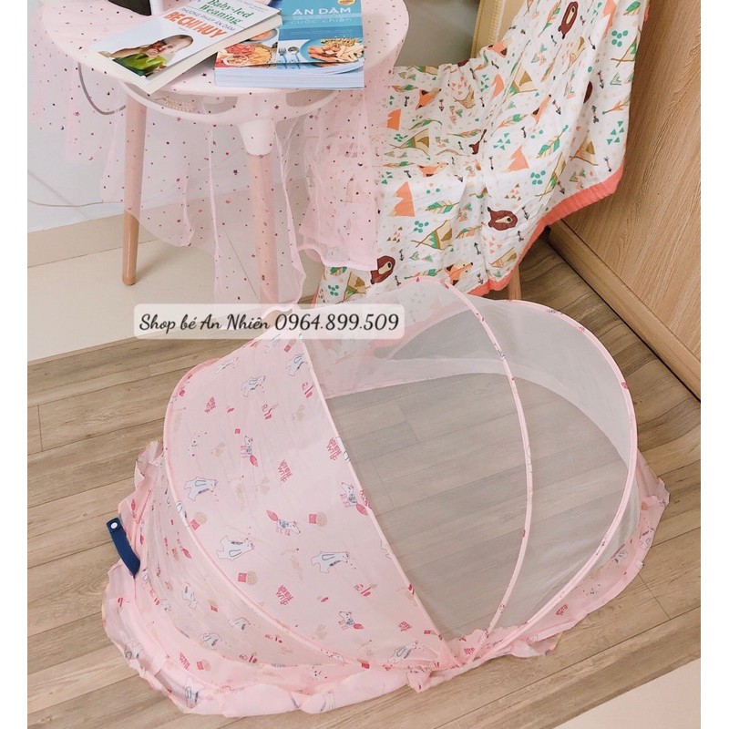 Màn chụp gấp gọn chống muỗi và côn trùng cho bé-gấp gọn dễ dàng
