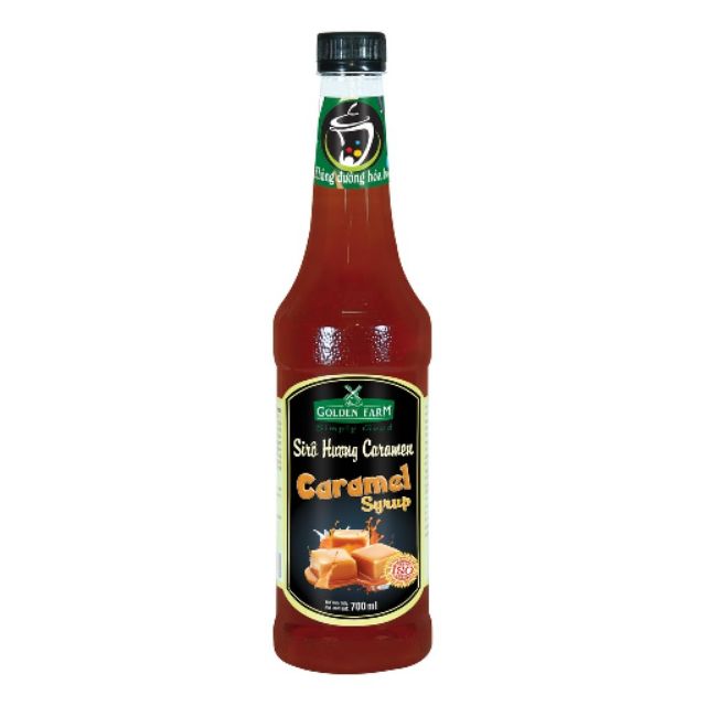 Siro trà sữa hương caramel 700ml