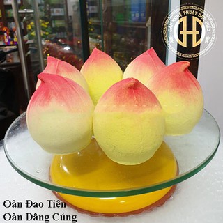 Oản đào tiên hồng dâu tây - oản tài lộc - oản đức hiếu