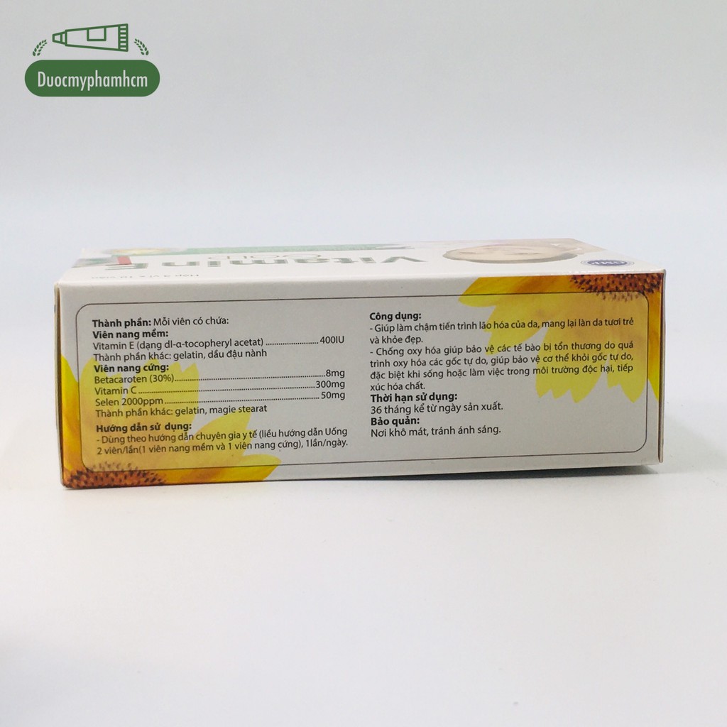 Vitamin E Gold -  Tăng Cường Sức Đề Kháng, Giảm Lão Hóa Da | BigBuy360 - bigbuy360.vn