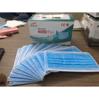 khẩu trang y tế 4 lớp kháng khuẩn Hero