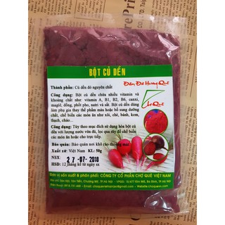 Bột Củ Dền Chợ Quê gói 50gr