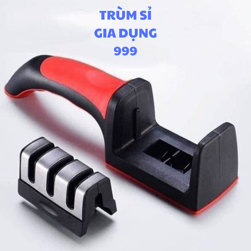 Dụng Cụ Mài Dao Kéo Cầm tay Dụng cụ mài dao, mài dao nhanh tiện lợi 3 khe 3 rảnh hoặc 2 khe 2 rảnh